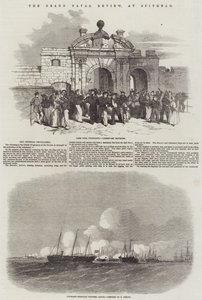 The Grand Naval Review, no Spithead